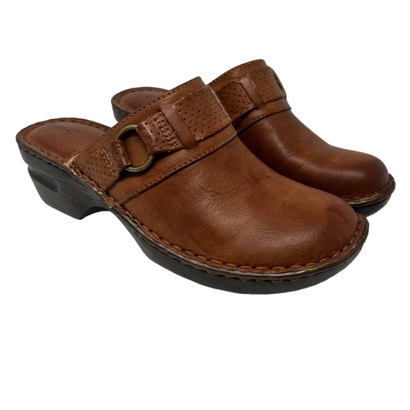 B.O.C Brown Polly Slip On Glog Women’s Size 10M - Picture 1 of 12